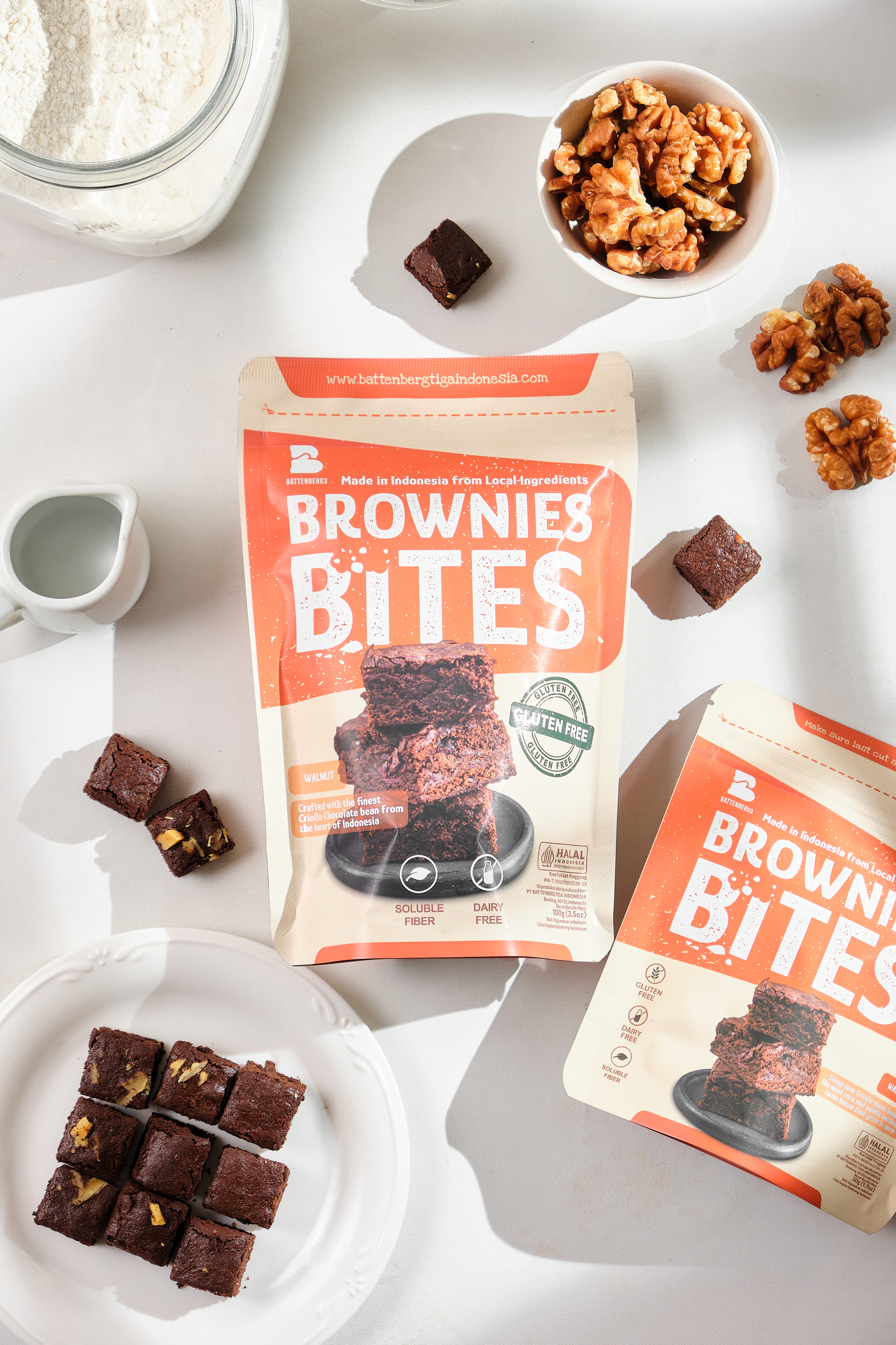Brownies Bites Walnut